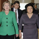 Image for article titled Clinton Visits Kyrgyzstan To Answer Extremely Important Fashion Questions